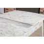 HANAH HOME Trpezarijski sto Carrara White Grey - slika 2