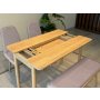 HANAH HOME Trpezarijski set Vina Mini 01 0701 Oak Soho Grey - slika 5