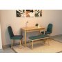 HANAH HOME Trpezarijski set Vina Mini 01 1070 Oak Green - slika 4