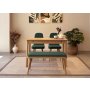 HANAH HOME Trpezarijski set Vina Mini 01 1070 Oak Green - slika 1