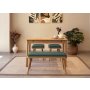 HANAH HOME Trpezarijski set Vina Mini 04 1070 Oak Green - slika 1