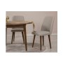 HANAH HOME Trpezarijski sto i stolice Vina 1005 3 - White Cream - slika 2