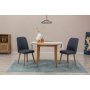 HANAH HOME Trpezarijski sto i stolice Vina 1048 - Atlantic Pine Navy Blue - slika 1