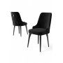 HANAH HOME Set 6 stolica Newa Black - slika 2