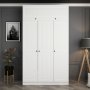 HANAH HOME Minar 3 Mebran Kapak 2 Cekmece 235 White - slika 1