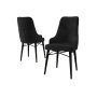 HANAH HOME Set 6 stolica Neta Black - slika 2