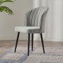 HANAH HOME Set 2 stolice Rubi Grey Black v2 - slika 1