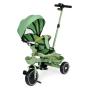 ECO TOYS 2u1 tricikl sa rotirajuim sedistem i sklopivom tendom Green, ECOTOYS - slika 3
