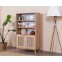 HANAH HOME Polica za knjige Goose White Oak v2 - slika 2