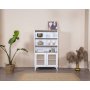 HANAH HOME Polica za knjige Goose White Oak - slika 1