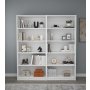 HANAH HOME Polica za knjige Bigs White - slika 1