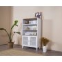 HANAH HOME Polica za knjige Calvin White Oak - slika 3