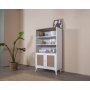 HANAH HOME Polica za knjige Mount White Oak - slika 4