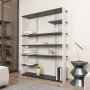 HANAH HOME Polica za knjige Jenny Anthracite White - slika 2