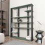 HANAH HOME Polica za knjige Jenny Green Black - slika 3