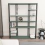 HANAH HOME Polica za knjige Jenny Green Black - slika 1