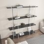 HANAH HOME Polica za knjige Moss Marblee White - slika 2