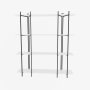 HANAH HOME Polica za knjige Moss White Black - slika 5