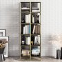 HANAH HOME Polica za knjige Polka 2 Black - slika 2