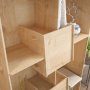 HANAH HOME Polica za knjige Pana Oak - slika 4
