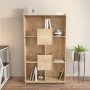 HANAH HOME Polica za knjige Pana Oak - slika 1