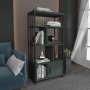 HANAH HOME Polica za knjige Valero Black Green - slika 2