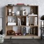 HANAH HOME Polica za knjige Mistico Walnut - slika 2