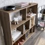HANAH HOME Polica za knjige Mistico Walnut - slika 3