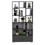 HANAH HOME Polica za knjige Penguen Anthracite - slika 2