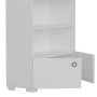 HANAH HOME Polica za knjige Penguen White - slika 5