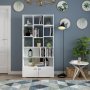 HANAH HOME Polica za knjige Penguen White - slika 1