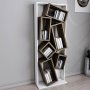 HANAH HOME Polica za knjige Carmen White Walnut - slika 2