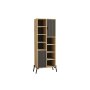 HANAH HOME Polica za knjige Otranto Sapphire Oak Antracite - slika 5