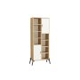 HANAH HOME Polica za knjige Otranto Sapphire Oak White - slika 5