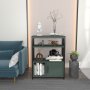 HANAH HOME Polica za knjige Letos Green Black - slika 1