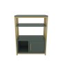 HANAH HOME Polica za knjige Letos Green Gold - slika 4