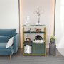 HANAH HOME Polica za knjige Letos Green Gold - slika 1