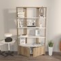 HANAH HOME Polica za knjige Elena White Walnut - slika 3