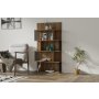 HANAH HOME Polica za knjige Alex Walnut - slika 1