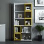 HANAH HOME Polica za knjige Box White Yellow - slika 3