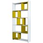 HANAH HOME Polica za knjige Box White Yellow - slika 4