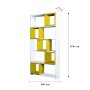 HANAH HOME Polica za knjige Box White Yellow - slika 5