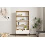 HANAH HOME Polica za knjige Numana Sapphire Oak White - slika 2