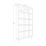 HANAH HOME Polica za knjige Zipa Ephesus Marble - slika 4