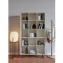 HANAH HOME Polica za knjige Zipa Travertine - slika 1