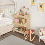 HANAH HOME Polica za knjige Fesa Oak - slika 2