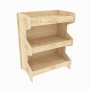 HANAH HOME Polica za knjige Fesa Oak - slika 4