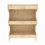 HANAH HOME Polica za knjige Fesa Oak - slika 5