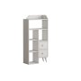 HANAH HOME Polica za knjige Star White - slika 3