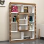 HANAH HOME Polica za knjige Orkide White Walnut - slika 1